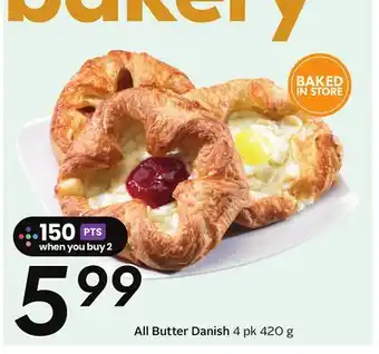 Sobeys All Butter Danish offer