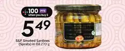 Sobeys Smoked Sardines (Sprats) in Oil offer