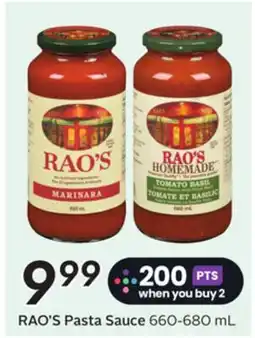 Sobeys Pasta Sauce offer