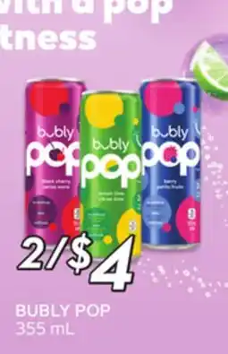 Sobeys BUBLY POP offer