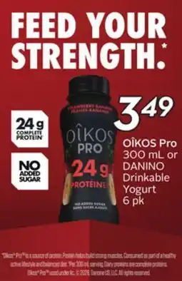 Sobeys Pro 300 mL, or Drinkable Yogurt offer
