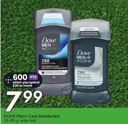 Sobeys DOVE Men+ Care Deodorant offer