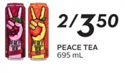 Sobeys PEACE TEA offer