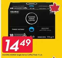 Sobeys KICKING HORSE Single Serve Coffee Pods offer