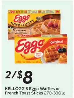 Sobeys Eggo Waffles or French Toast Sticks offer