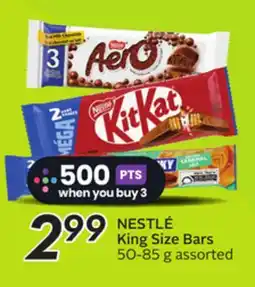 Sobeys NESTLÉ King Size Bars offer