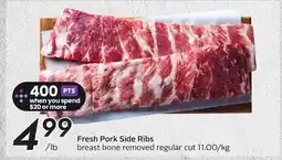 Sobeys Fresh Pork Side Ribs offer