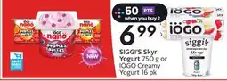 Sobeys Skyr Yogurt offer