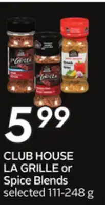 Sobeys LA GRILLE or Spice Blends offer