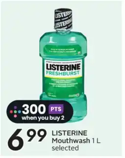 Sobeys Mouthwash offer