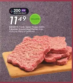 Sobeys Fresh, Never Frozen 100% Canadian Ground Beef Patties offer