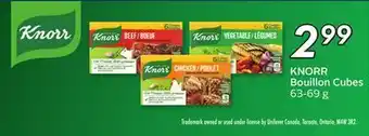 Sobeys KNORR Bouillon Cubes offer