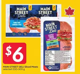 Sobeys Sliced Meats offer