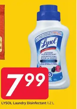 Sobeys Laundry Disinfectant offer