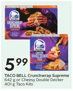 Sobeys Crunchwrap Supreme offer