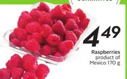 Sobeys Raspberries offer