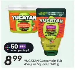 Sobeys Guacamole Tub 454 g or Squeeze 340 g offer
