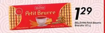 Sobeys BELEVINI Petit Beurre Biscuits offer