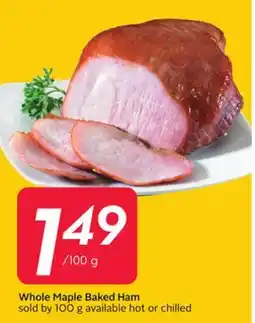 Sobeys Whole Maple Baked Ham offer