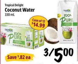 Farm Boy Tropical Delight Coconut Water offer