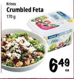 Farm Boy Krinos Crumbled Feta Feta offer