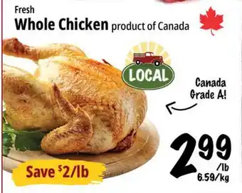 Farm Boy Fresh Whole Chicken offer