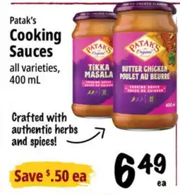Farm Boy Patak's Cooking Sauces offer