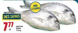 Marché Adonis ROYAL SEA BREAM offer