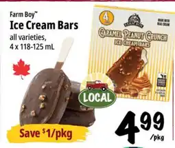 Farm Boy Farm Boy 4 Ice Cream Bars offer
