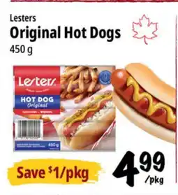 Farm Boy Lesters Original Hot Dogs offer