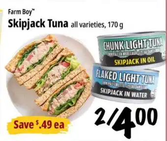 Farm Boy Farm Boy Skipjack Tuna offer
