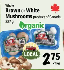 Farm Boy Whole Brown or White Mushrooms offer