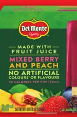 Metro DEL MONTE ICE POPS offer