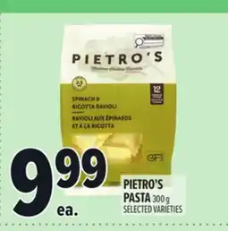 Metro PIETRO'S PASTA offer