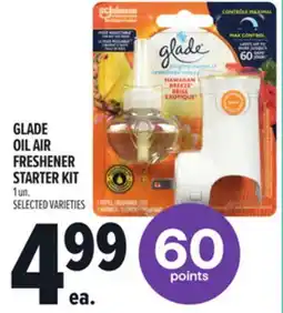 Metro GLADE OIL AIR FRESHENER STARTER KIT offer