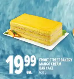 Metro FRONT STREET BAKERY MANGO CREAM BAR CAKE offer