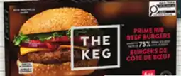 Metro THE KEG PRIME RIB BEEF BURGERS OR PORK BACK RIBS offer