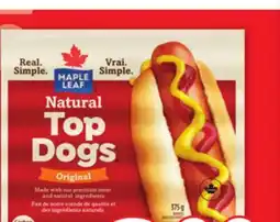 Metro MAPLE LEAF NATURAL TOP DOGS offer