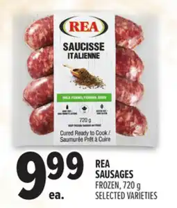 Metro REA SAUSAGES offer