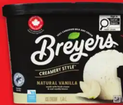 Metro BREYERS ICE CREAM offer