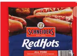 Metro SCHNEIDERS RED HOTS OR MINI HALAL CHICKEN WIENERS offer
