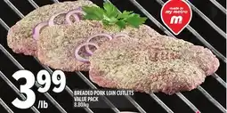 Metro BREADED PORK LOIN CUTLETS offer