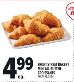 Metro FRONT STREET BAKERY MINI ALL BUTTER CROISSANTS offer
