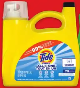 Metro TIDE OR GAIN DETERGENT, DOWNY SOFTENERS OR BOUNTY PAPER TOWEL offer