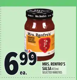Metro MRS. RENFRO'S SALSA offer