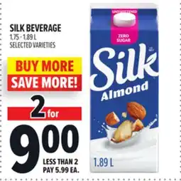 Metro SILK BEVERAGE offer