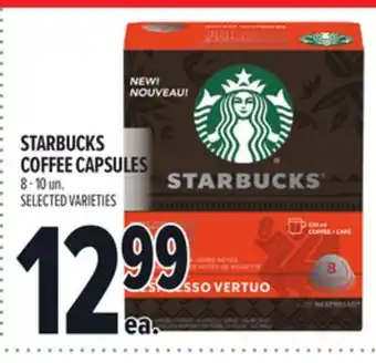 Metro STARBUCKS COFFEE CAPSULES offer