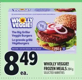 Metro WHOLLY VEGGIE! FROZEN MEALS offer