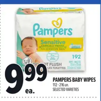 Metro PAMPERS BABY WIPES offer