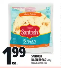 Metro SANTOSH NAAN BREAD offer